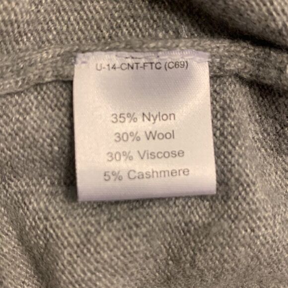 JOS.A.Bank RESERVE Made in Italy Gray Sweater. Size XL - Picture 8 of 9